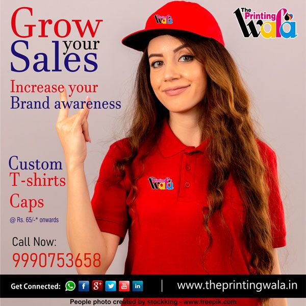 Custom Staff T shirt Printers Wholesalers in Delhi